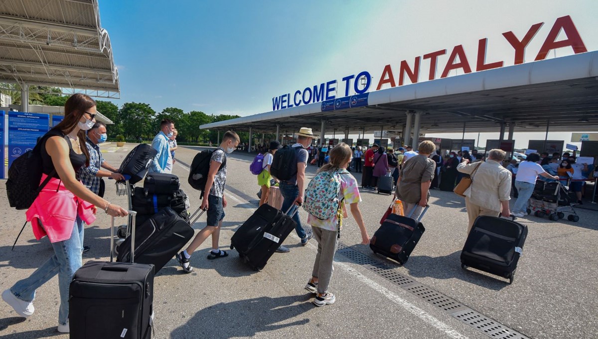 Antalya'da İngiliz turist rekoru